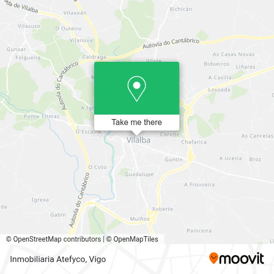 Inmobiliaria Atefyco map