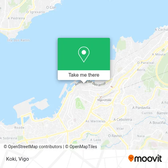 Koki map