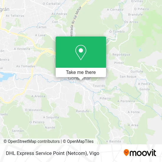 DHL Express Service Point (Netcom) map