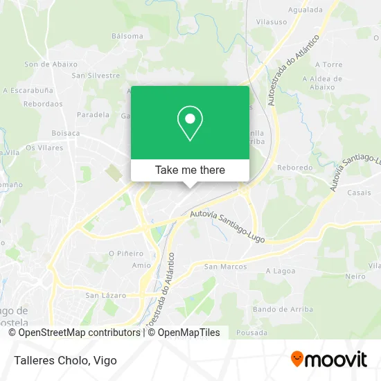 Talleres Cholo map