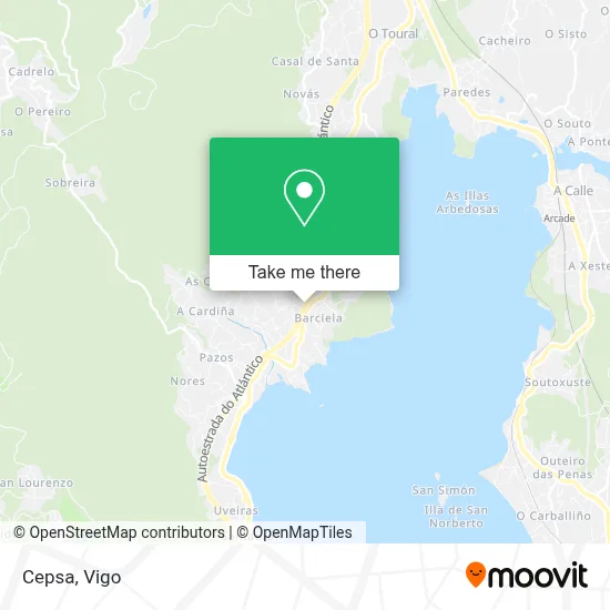 Cepsa map