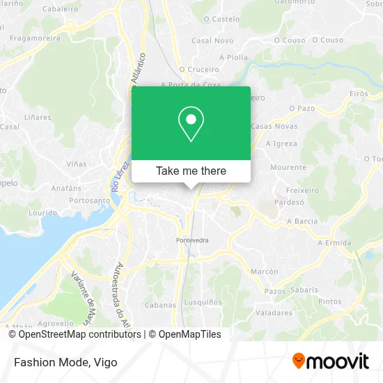 Moda Fashion map