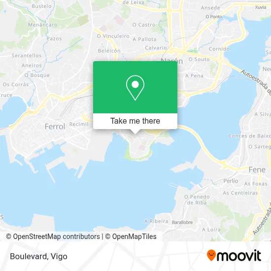 Boulevard map