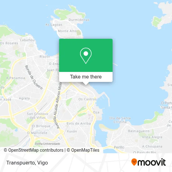 Transpuerto map