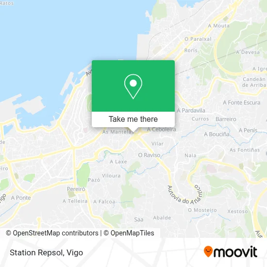 Station Repsol map