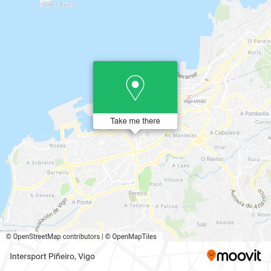 Intersport Piñeiro map