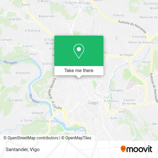Santander map