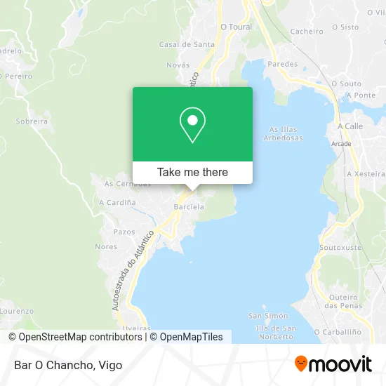 Bar O Chancho map