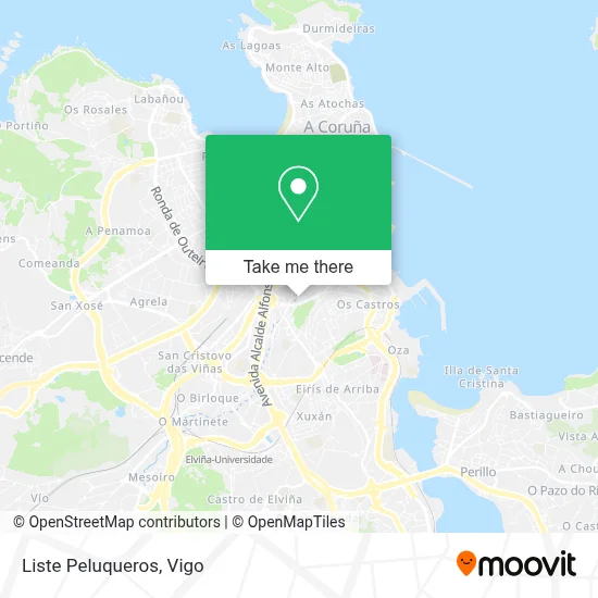 Liste Peluqueros map