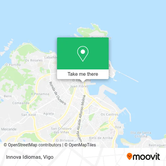 Innova Idiomas map