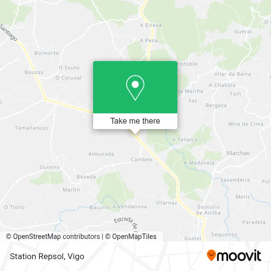 Station Repsol map
