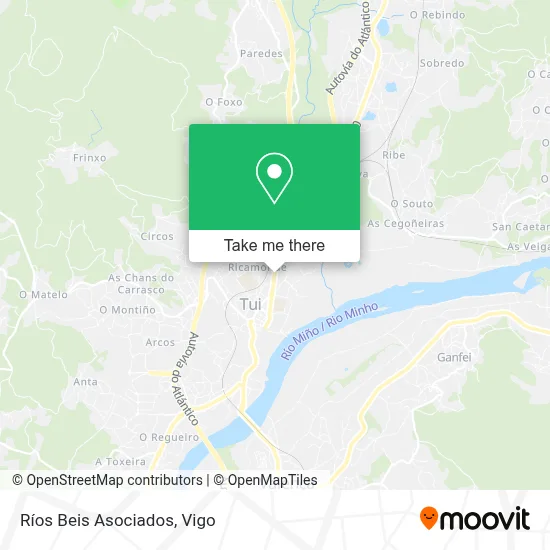 Ríos Beis Asociados map