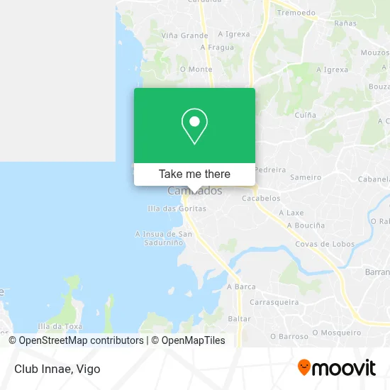 Club Innae map