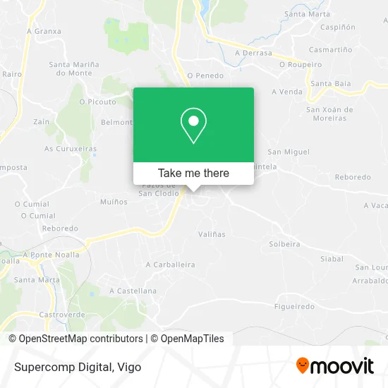 Supercomp Digital map
