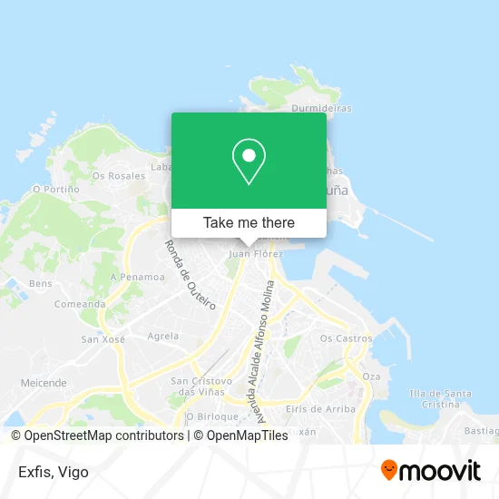 Exfis map