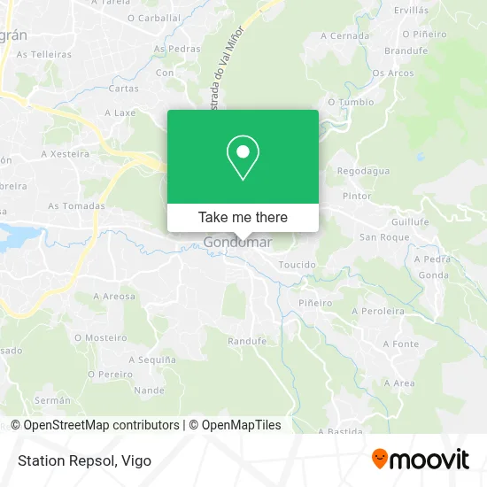 Station Repsol map