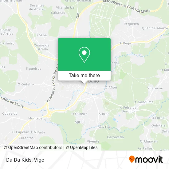 Da-Da Kids map
