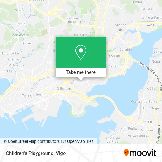Parque Infantil map