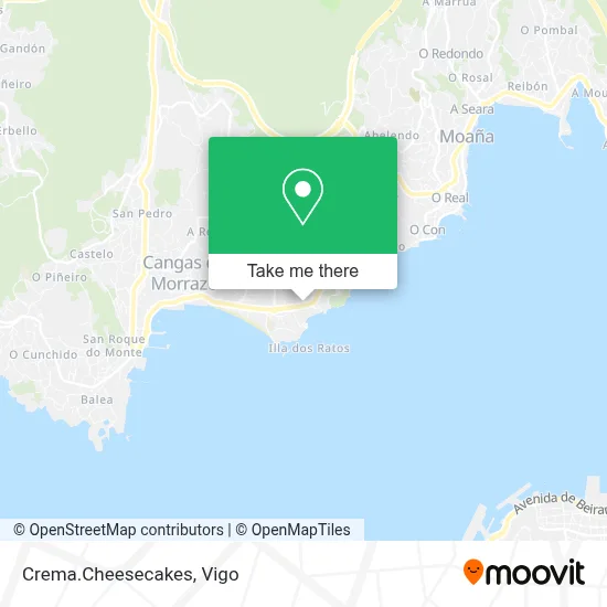Crema.Cheesecakes map
