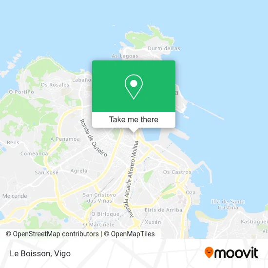 Le Boisson map