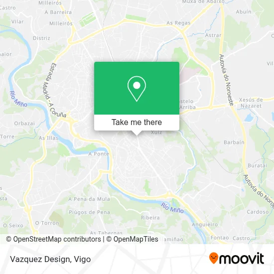 Vazquez Design map
