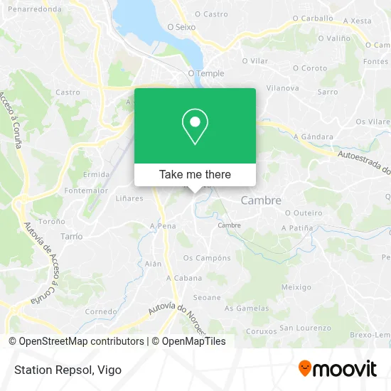 Station Repsol map