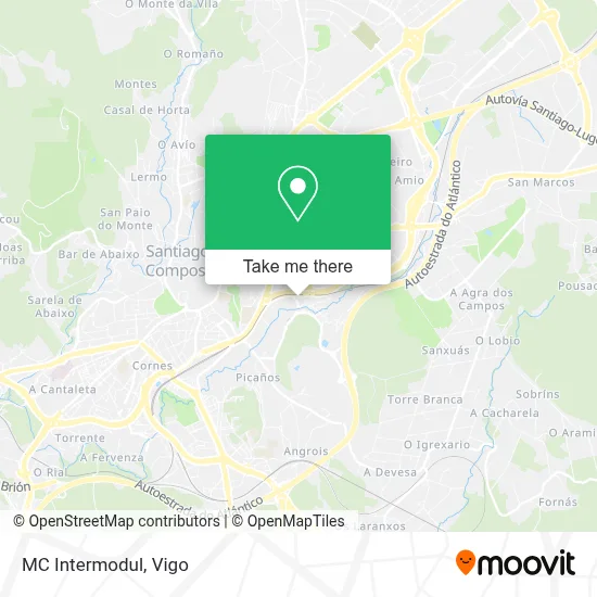 MC Intermodul map