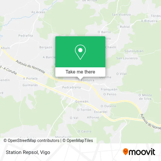 Station Repsol map