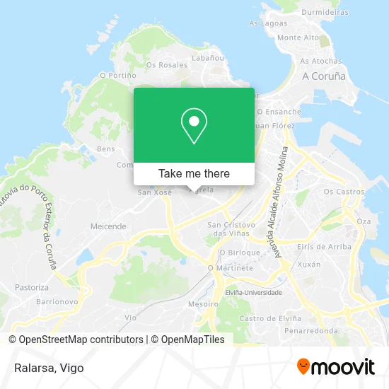 Ralarsa map