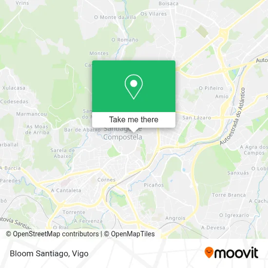 Bloom Santiago map