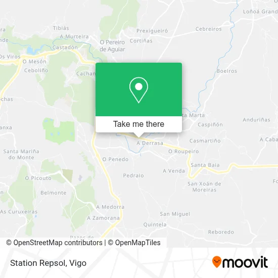 Station Repsol map