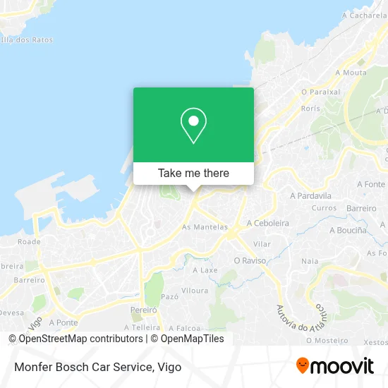 Monfer Bosch Car Service map