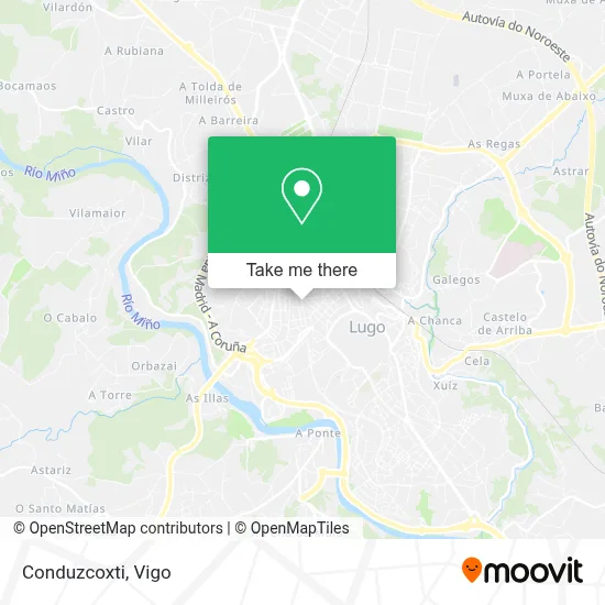 Conduzcoxti map