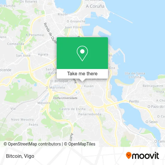 Bitcoin map