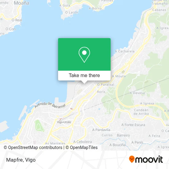 Mapfre map