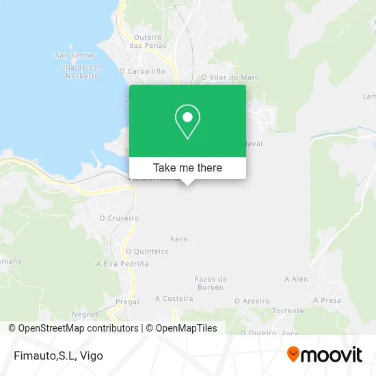Fimauto,S.L map