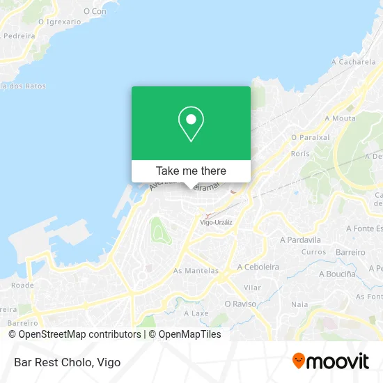 Bar Rest Cholo map