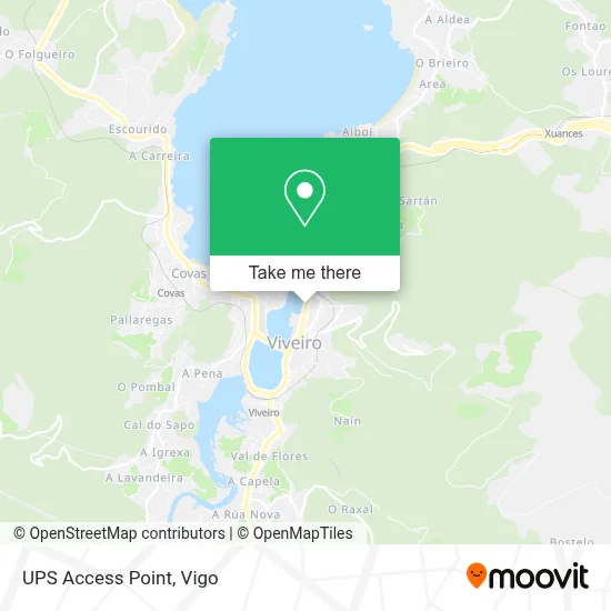 mapa Ups Access Point