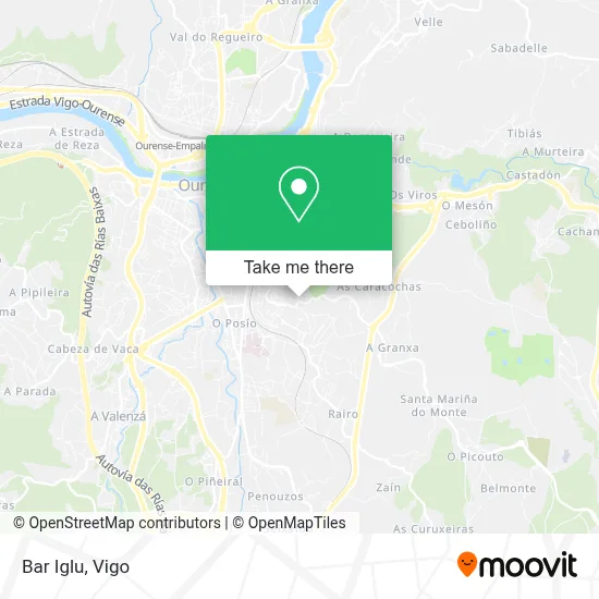 Bar Iglu map