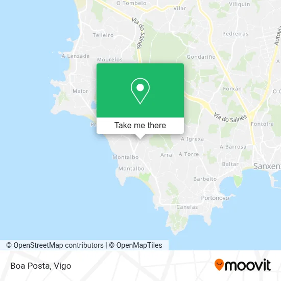 Boa Posta map