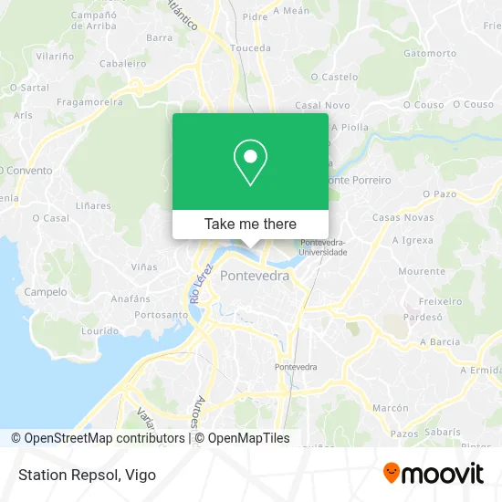 Station Repsol map