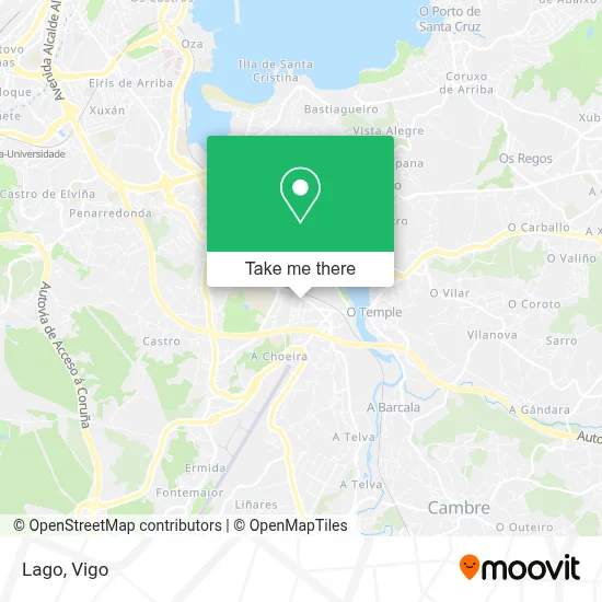 Lago map