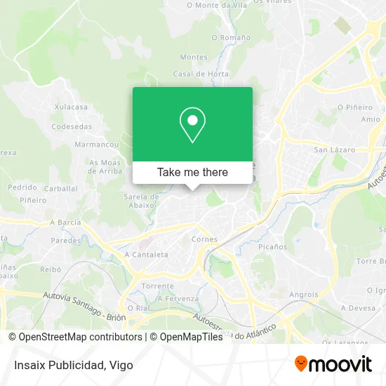 mapa Insaix Publicidad