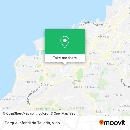Parque Infantil da Tellada map