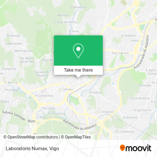 Laboratorio Numax map