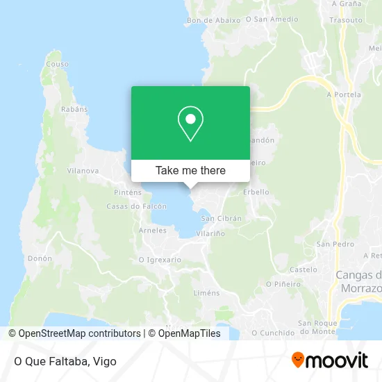 O Que Faltaba map