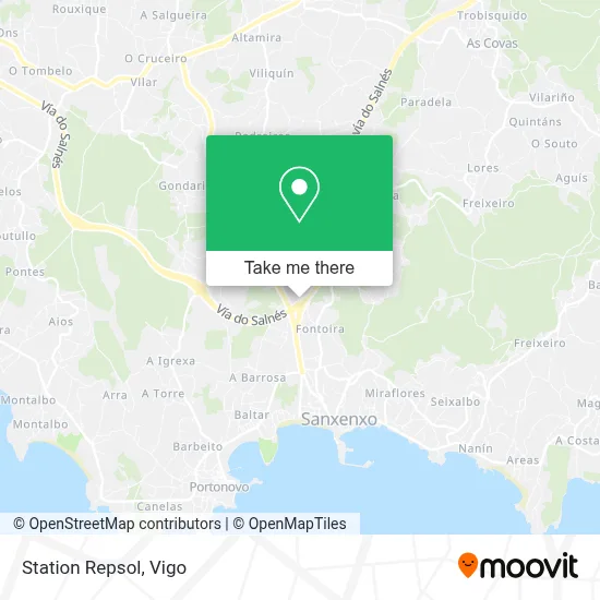 Station Repsol map