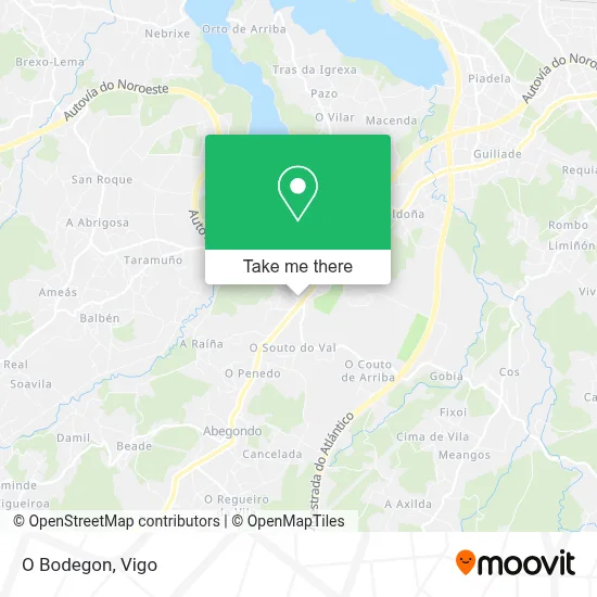 O Bodegon map