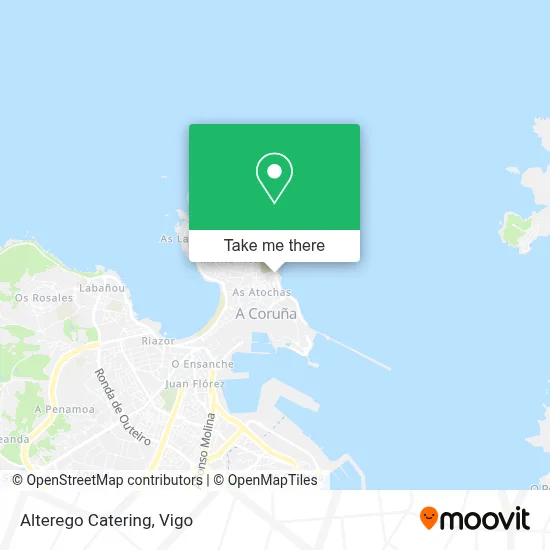 Alterego Catering map