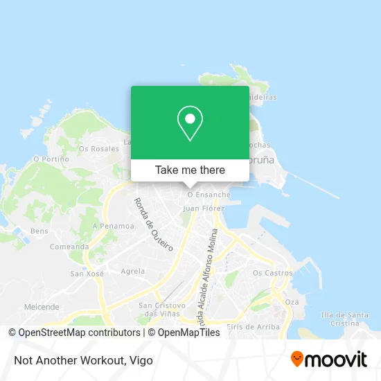 mapa Not Another Workout